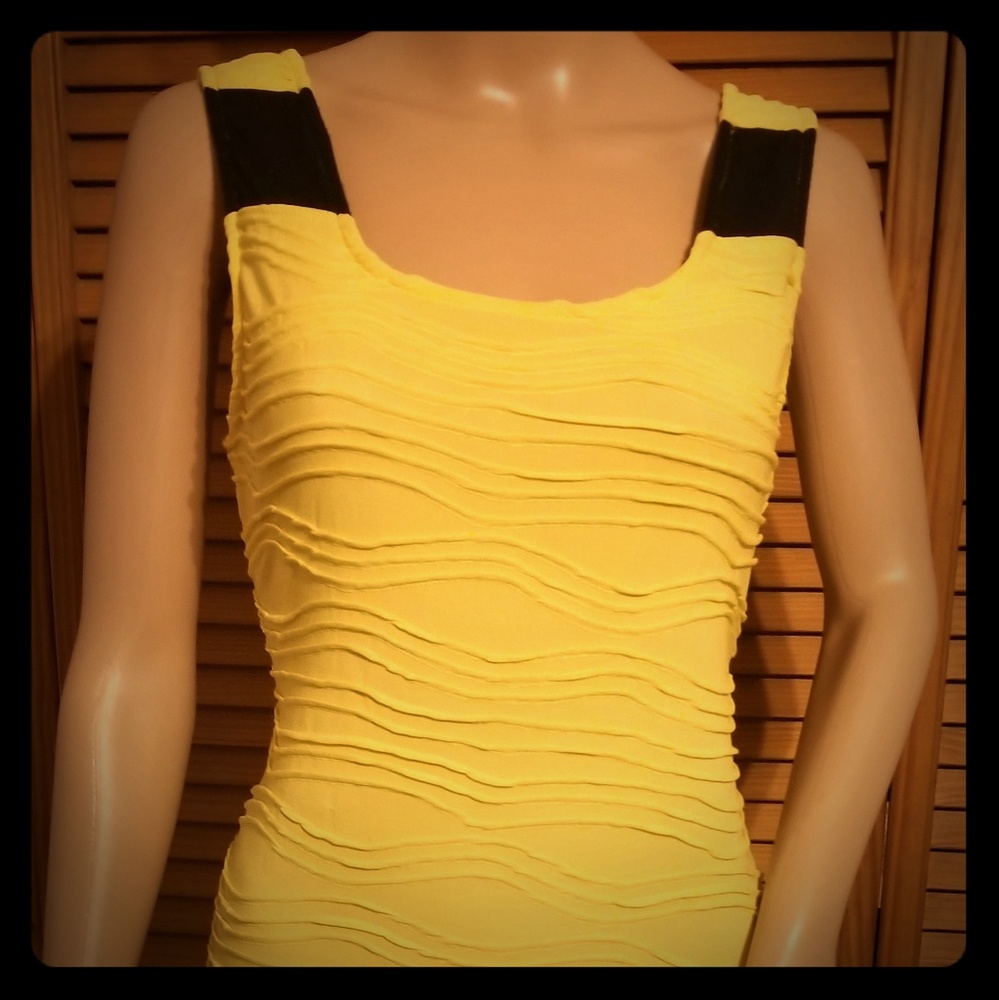 Black & Yellow Bodycon